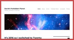 Desktop Screenshot of forbiddenplanet.org