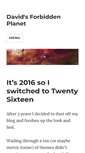 Mobile Screenshot of forbiddenplanet.org
