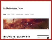 Tablet Screenshot of forbiddenplanet.org