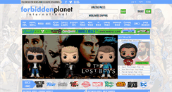 Desktop Screenshot of forbiddenplanet.co.uk